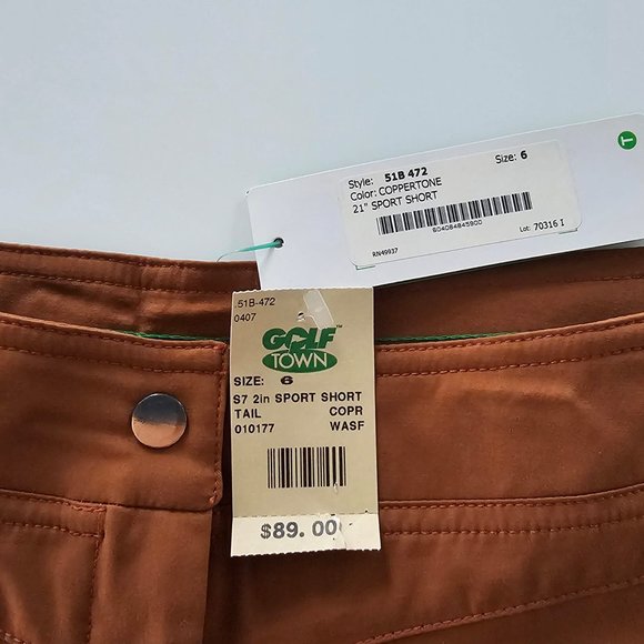 TAIL TECH GOLF SHORTS -Women NWT - Picture 4 of 9